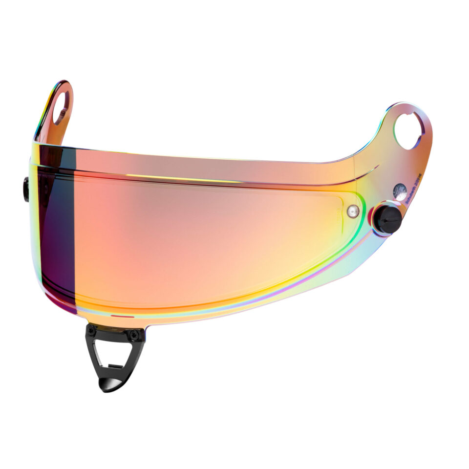 VISEIRA DE FUMO LUZ DUPLA VERMELHA SCHUBERTH SP1 CARBON