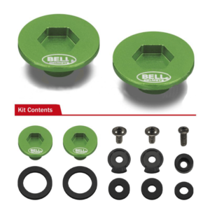 KIT DE MONTAGEM DO VISOR DE SINO KC7-RS7 VERDE BELL