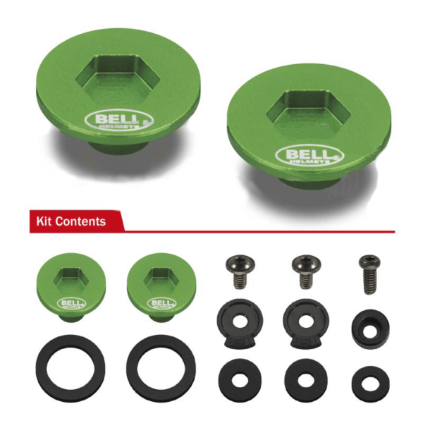 KIT DE MONTAGEM DO VISOR DE SINO KC7-RS7 VERDE BELL