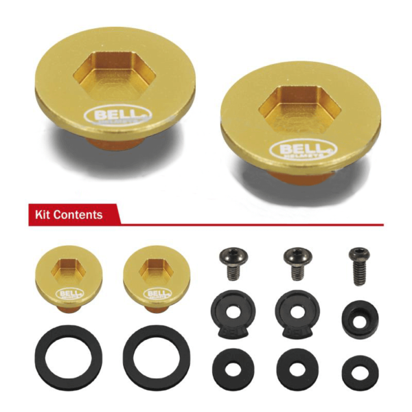 KIT DE MONTAGEM DO VISOR DE SINO KC7-RS7 GOLD BELL