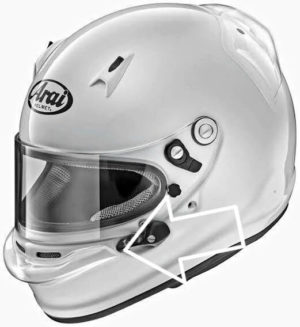 SPOILER DIANTEIRO ARAI