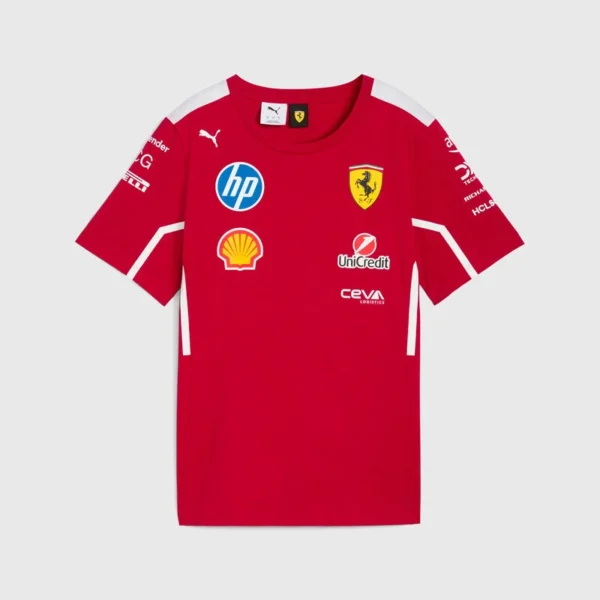 SCUDERIA FERRARI F1 PUMA 2025 TEAM T-SHIRT