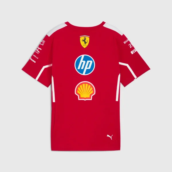 SCUDERIA FERRARI F1 PUMA 2025 TEAM T-SHIRT - Image 2