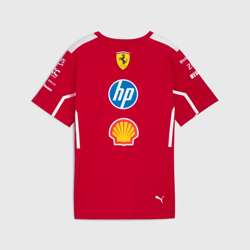SCUDERIA FERRARI F1 PUMA 2025 TEAM T-SHIRT - Image 2