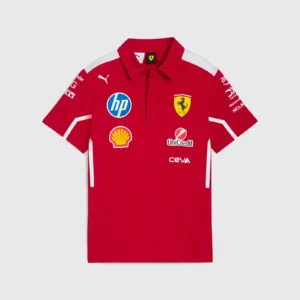 SCUDERIA FERRARI F1 PUMA 2025 POLO EQUIPA