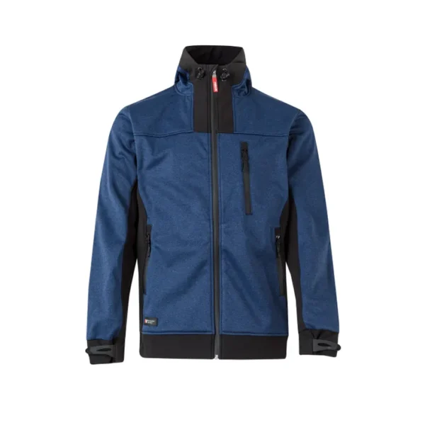 CASACO SOFTSHELL BICOLOR CAPUZ