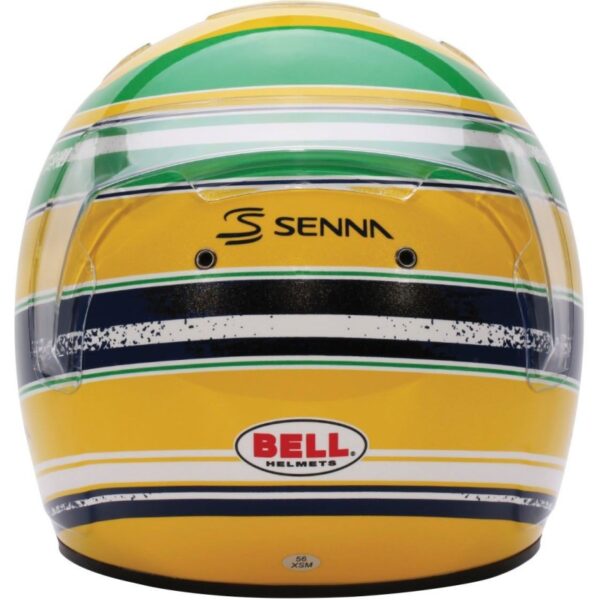 Capacete BELL KC7 Edição CMR Ayrton Senna - Image 4