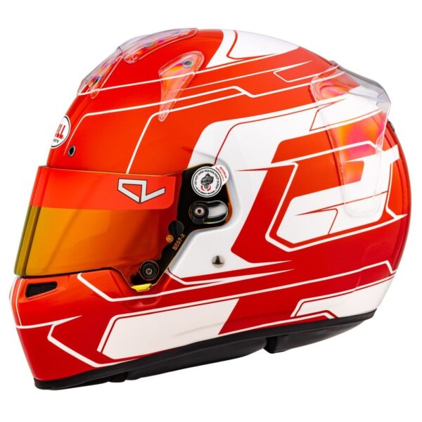 Capacete BELL KC7 CMR Edição Charles Leclerc - Image 5