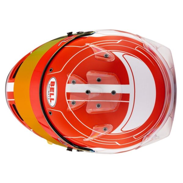 Capacete BELL KC7 CMR Edição Charles Leclerc - Image 6