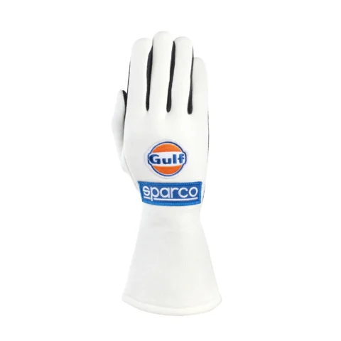 LUVAS SPARCO-GULF LAND GLOVES (FIA APPROVED)