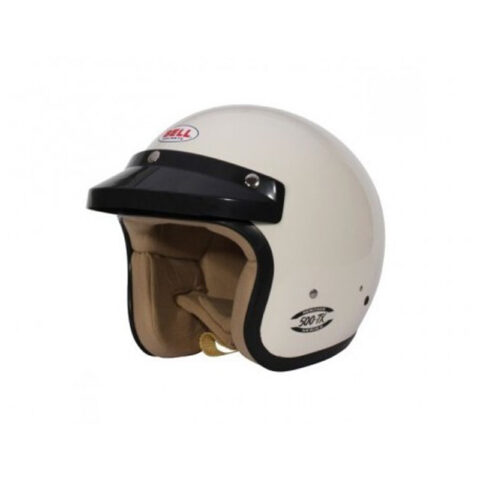 Capacete Bell 500-TX VINTAGE branco FIA 8859/SA2020