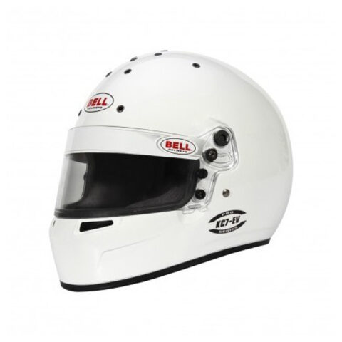 Capacete Bell branco KC7-EV CMR2016