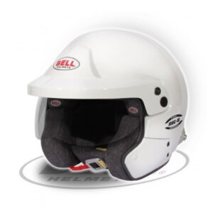 Capacete Bell MAG-10 branco ( Hans ) FIA 8859/SA2020