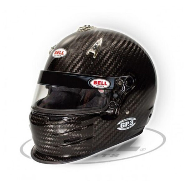 Capacete GP3 carbono ( Hans ) FIA 8859/SA2020 Bell