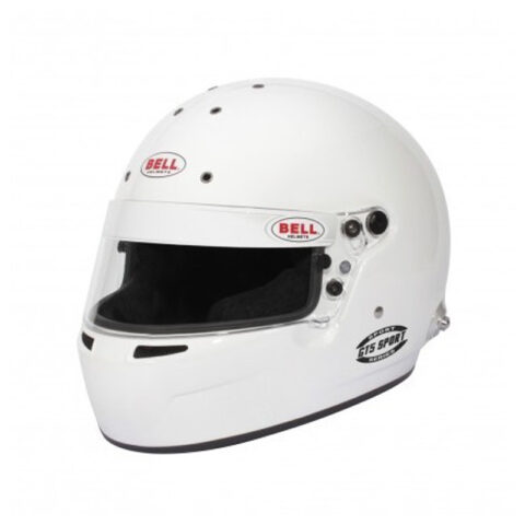 Capacete GT5 Sport branco (HANS) FIA 8859-2015 Bell