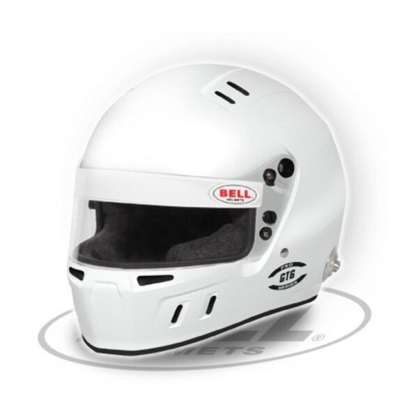Capacete GT6 branco ( Hans ) FIA 8859/SA2020 Bell