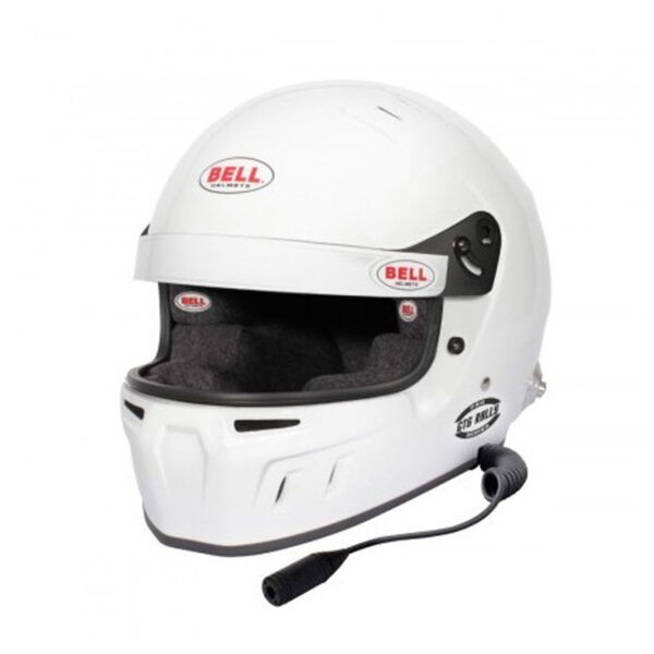 Capacete GT6 RALLY branco ( Hans ) FIA 8859/SA2020 Bell
