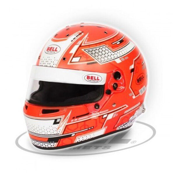 Capacete RS7 PRO STAMINA RED ( Hans ) FIA 8859/SA2020 Bell