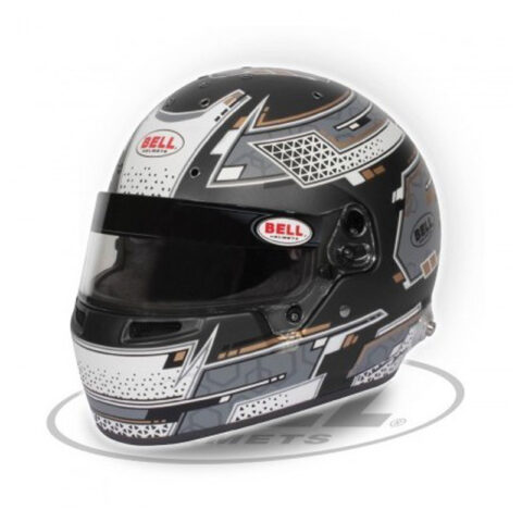 Capacete RS7 STAMINA GREY ( Hans ) FIA 8859/SA2020 Bell