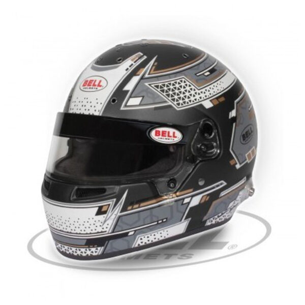 Capacete RS7 STAMINA GREY ( Hans ) FIA 8859/SA2020 Bell
