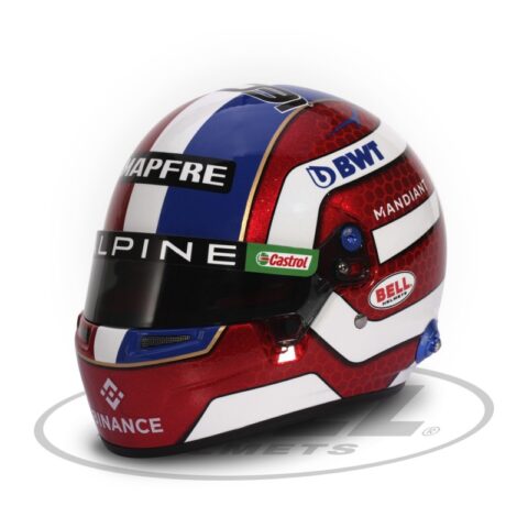 MINI H. Esteban Ocon Mini Capacete 2022. Schuberth