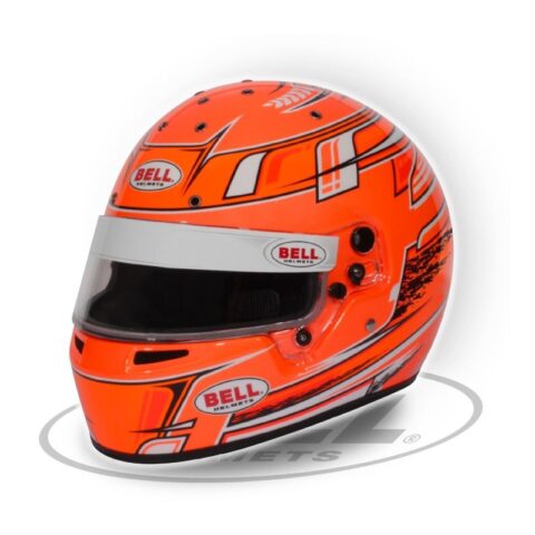 Capacete KC7- CMR Champion laranja CMR2016 Bell