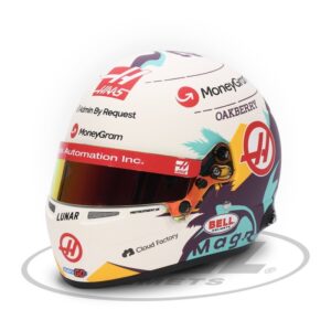 MINI H. Kevin Magnussen 2024 Mini Capacete. BELL