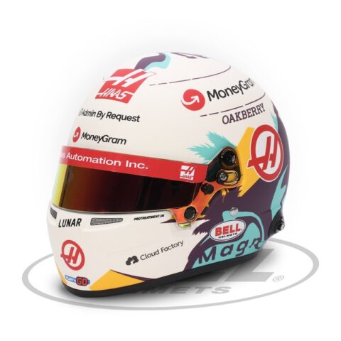 MINI H. Kevin Magnussen 2024 Mini Capacete. BELL