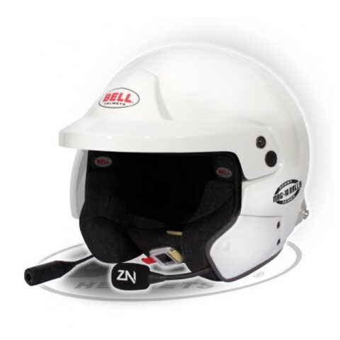 Capacete MAG-10 RALLY SPORT branco ( Hans ) FIA 8859-2015 Bell
