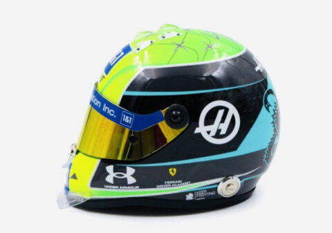 MINI H. Mick Schumacher 2022. Schuberth