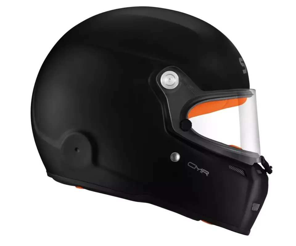 Capacete Stilo ST5FN CMR Preto - Interior Laranja - Image 2