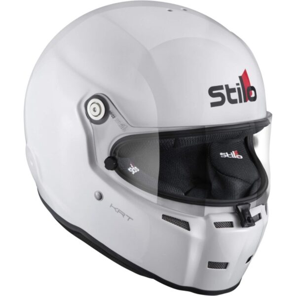 Capacete Stilo ST5FN KRT Branco - Interior Preto