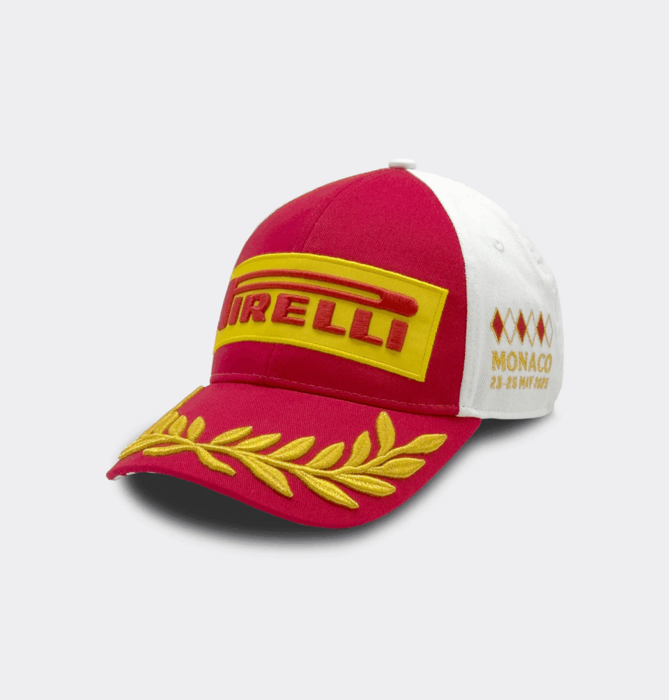 Boné Pirelli Podium Edição Especial GP Mónaco 2025