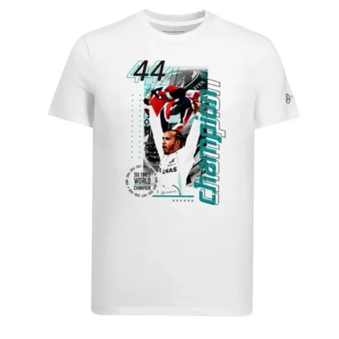 MERCEDES AMG F1 LEWIS HAMILTON 6 TIMES WORLD CHAMPION