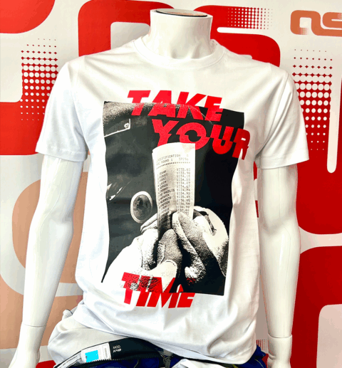 T-SHIRT O&S - TAKE YOUR TIME